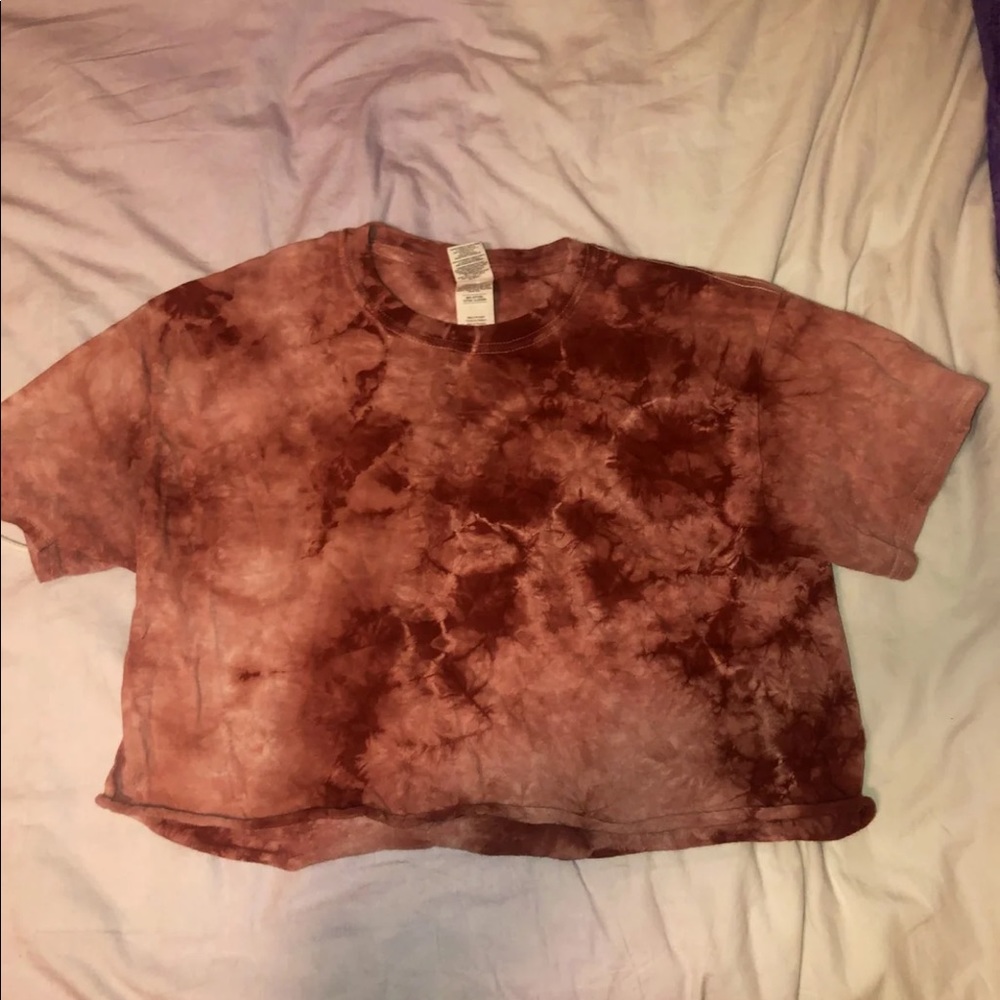 rue 21 crop top tie dye